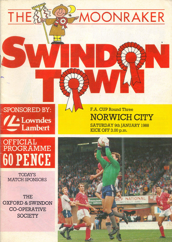 <b>Saturday, January 9, 1988</b><br />vs. Norwich City (Home)